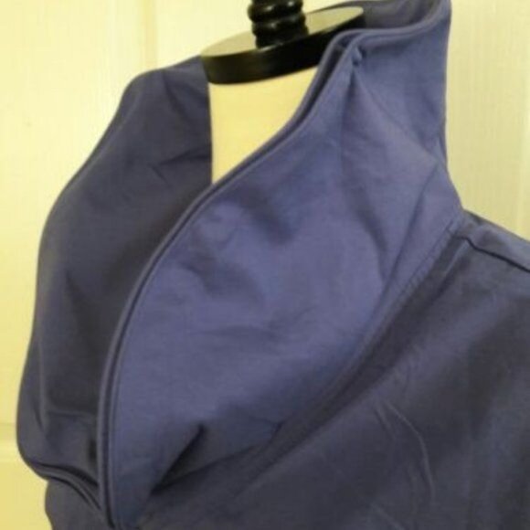 New Soft Surroundings top Dress shirt blouse Small Wire Collar button do… - Picture 2 of 6